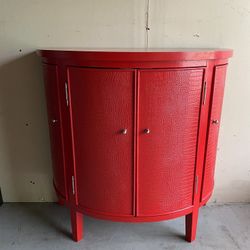 Red Accent Table