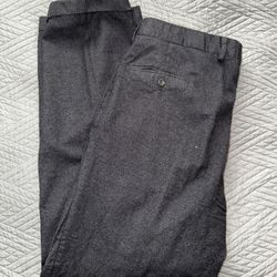 Men Dark Grey Pants Size 36