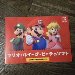 New Super Mario Bros Promo mini book 1 2 3  nes snes super world kart nintendo switch 1 2  all stars 3d land rpg paper Yoshis island galaxy gba guide