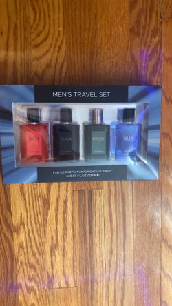 Mens travel set perfume
