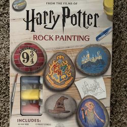Harry Potter Rock Painting Kit New