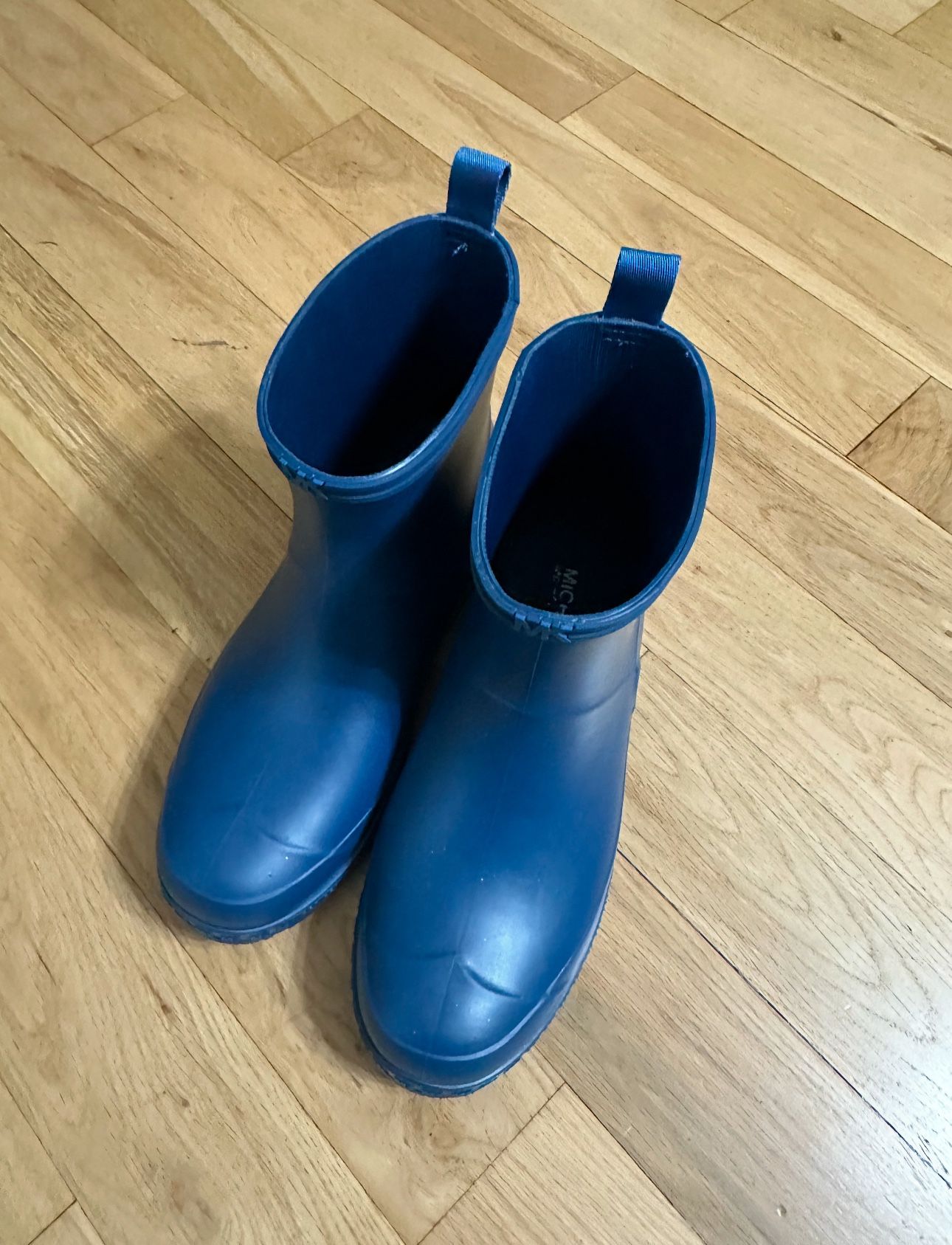Michael Kors Blue Rain boots Woman Size 7