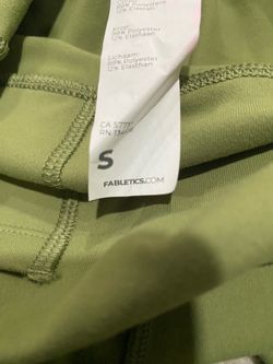 Fabletics Green Athletic Wear Size Small