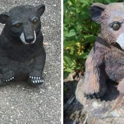 (2) Bear Garden Statues - $25 $30