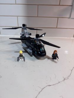 Lego Marvel Superhero's set 76162: Black Widow's Helicopter Chase