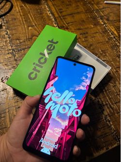 New cricket phone moto g play