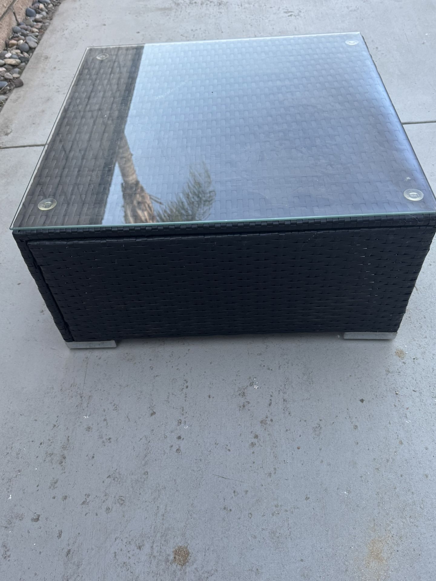 Wicker Coffee Table