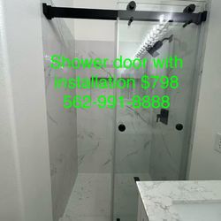 Double Sliding Shower Door 