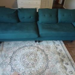 Emerald Green Sofa Couch