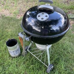 Weber charcoal grill 