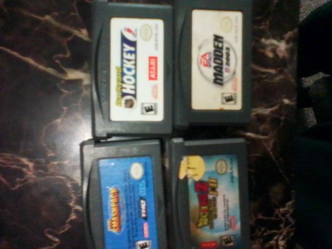 Gameboy Advance ,3ds Games
