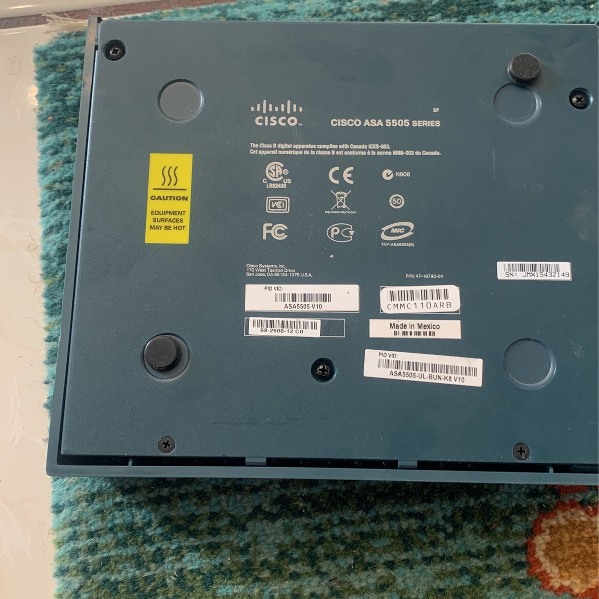 Cisco ASA 5505 Series Adaptive Security Appliance
