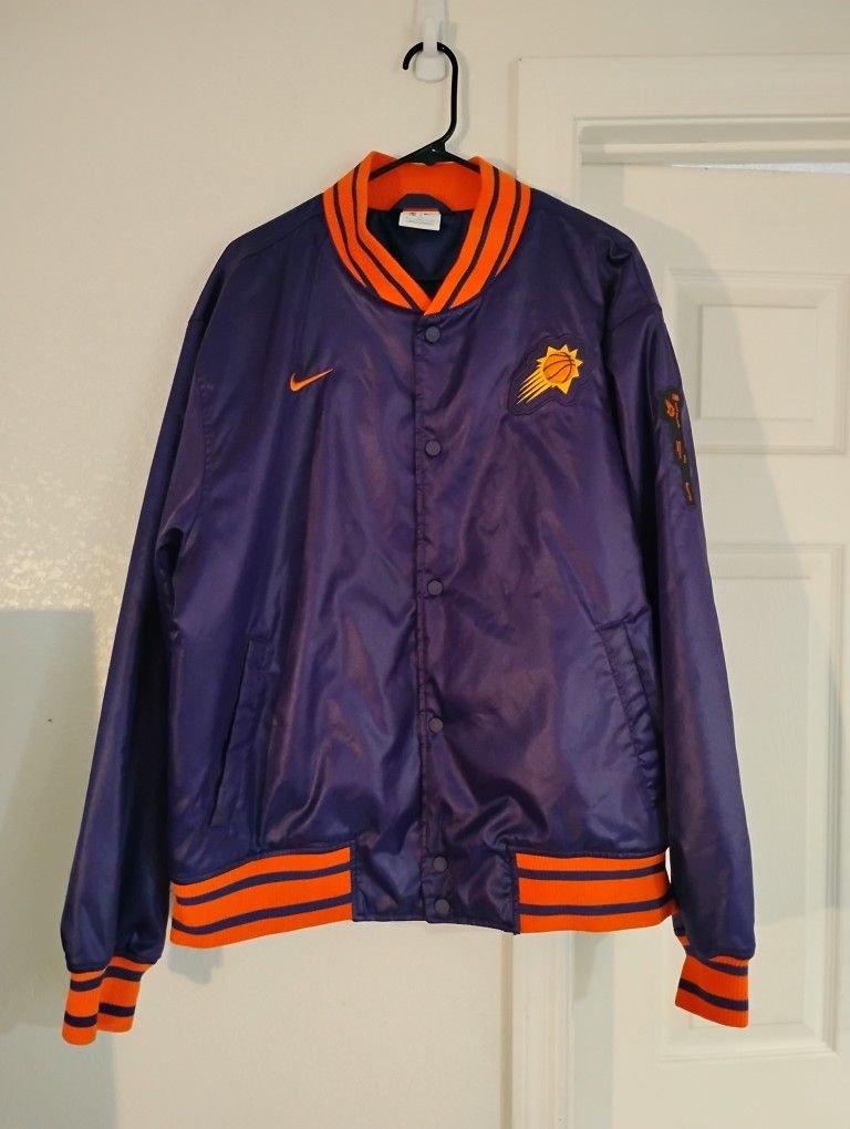 Nike Phoenix Suns City Edition Snap Bomber Jacket