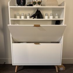 Modern White Storage Cabinet / Dresser