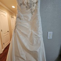 Wedding Dress and Veil