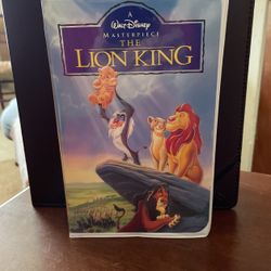 Lion King VCR Movie