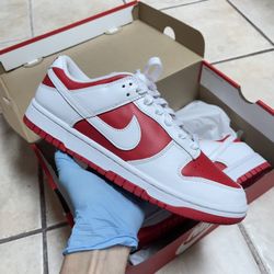 Nike Dunk Low “Championship Red” Size 9.5 Men’s 