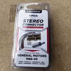 Scosche GMDAF Stereo Connector General Motors 1988-05 - NEW™