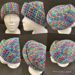 Crochet beanie hat