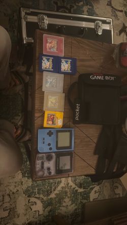 Game Boy with games and extras