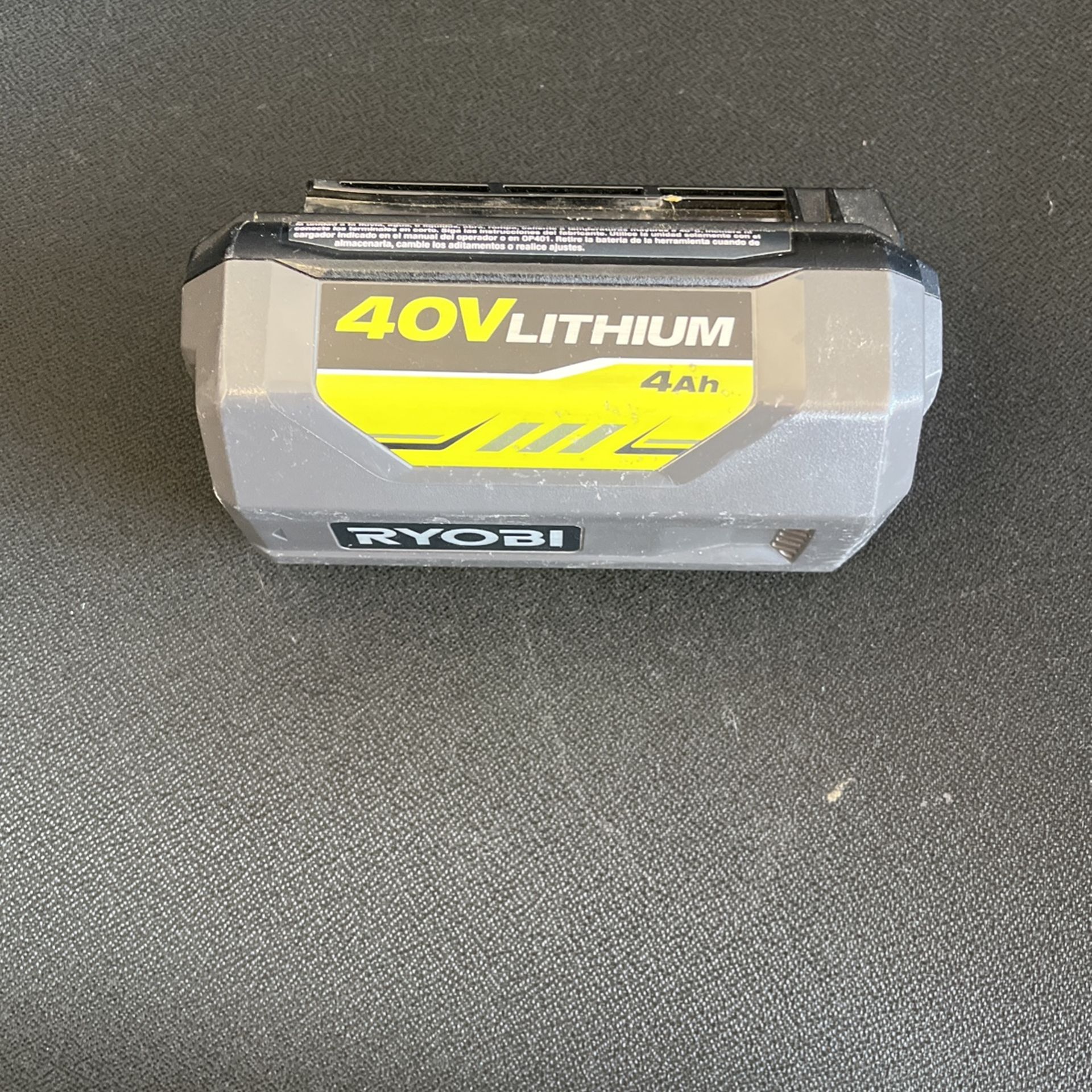 Ryobi 40V Lithium Battery 4Ah for Sale in Orange, CA OfferUp