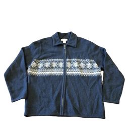 Zip Up Sweater $20 ( Good Condition) Size L 