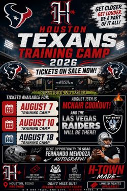 Houston Texans Training Camp