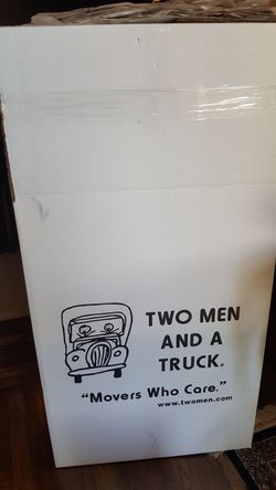 Wardrobe moving boxes