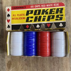 Vintage  Poker Chips