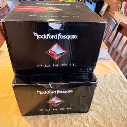 Rockford Fosgate P3D4-12 New Subs