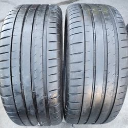 2 USED TIRES MICHELIN 255/40/20