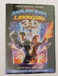 Brand-New DVD: The Adventures of Sharkboy And Lavagirl--Includes Both 2-D And 3-D Versions