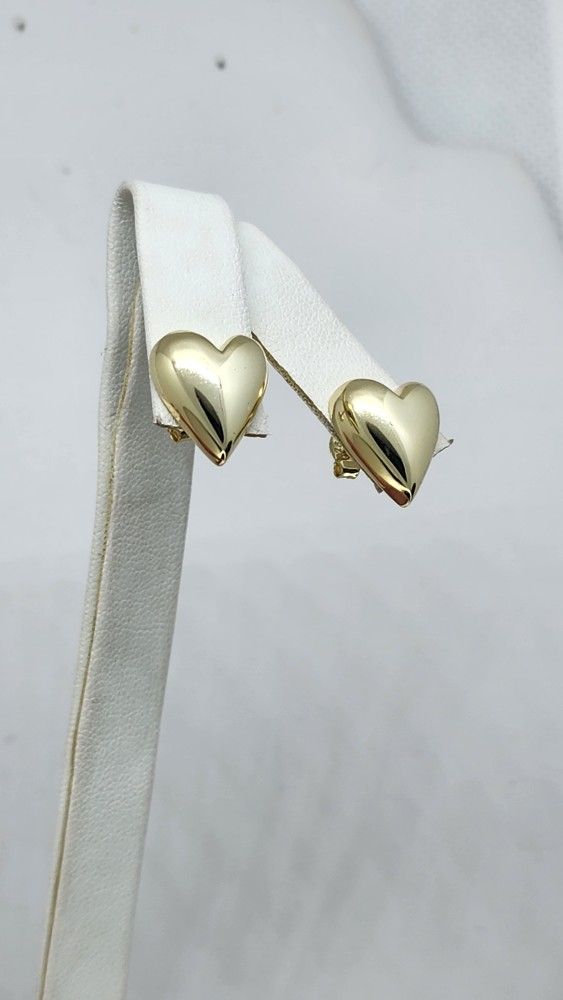 Brand New Sterling Silver 925 Heart Earrings 