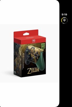 Nintendo Switch 2 Pro Controller Legend of Zelda 40th Anniversary Edition Sealed