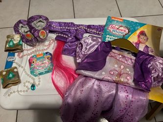 Nickelodeon Shimmer and Shine Deluxe Girls Costume Set