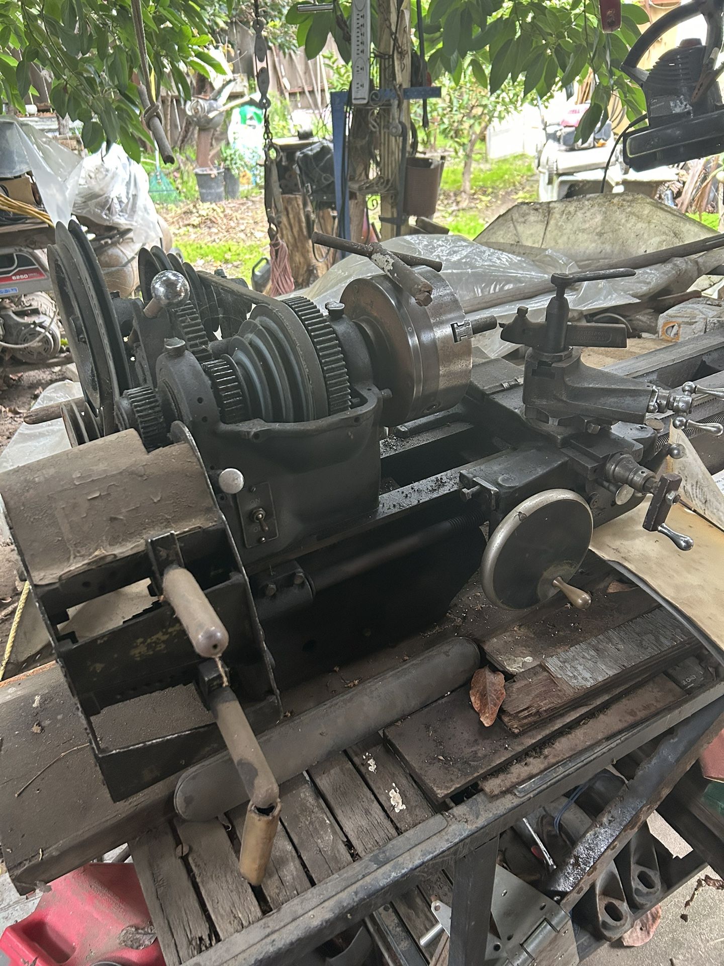 Lathe Metal Turning Craftsman 12-Inch