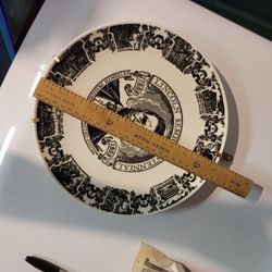 First Issue Collectors Lincoln Porcelain Plate