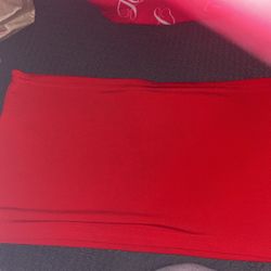 Shein Size M Red Tube Top