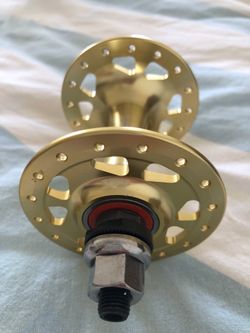 Front hub fixed gear bike