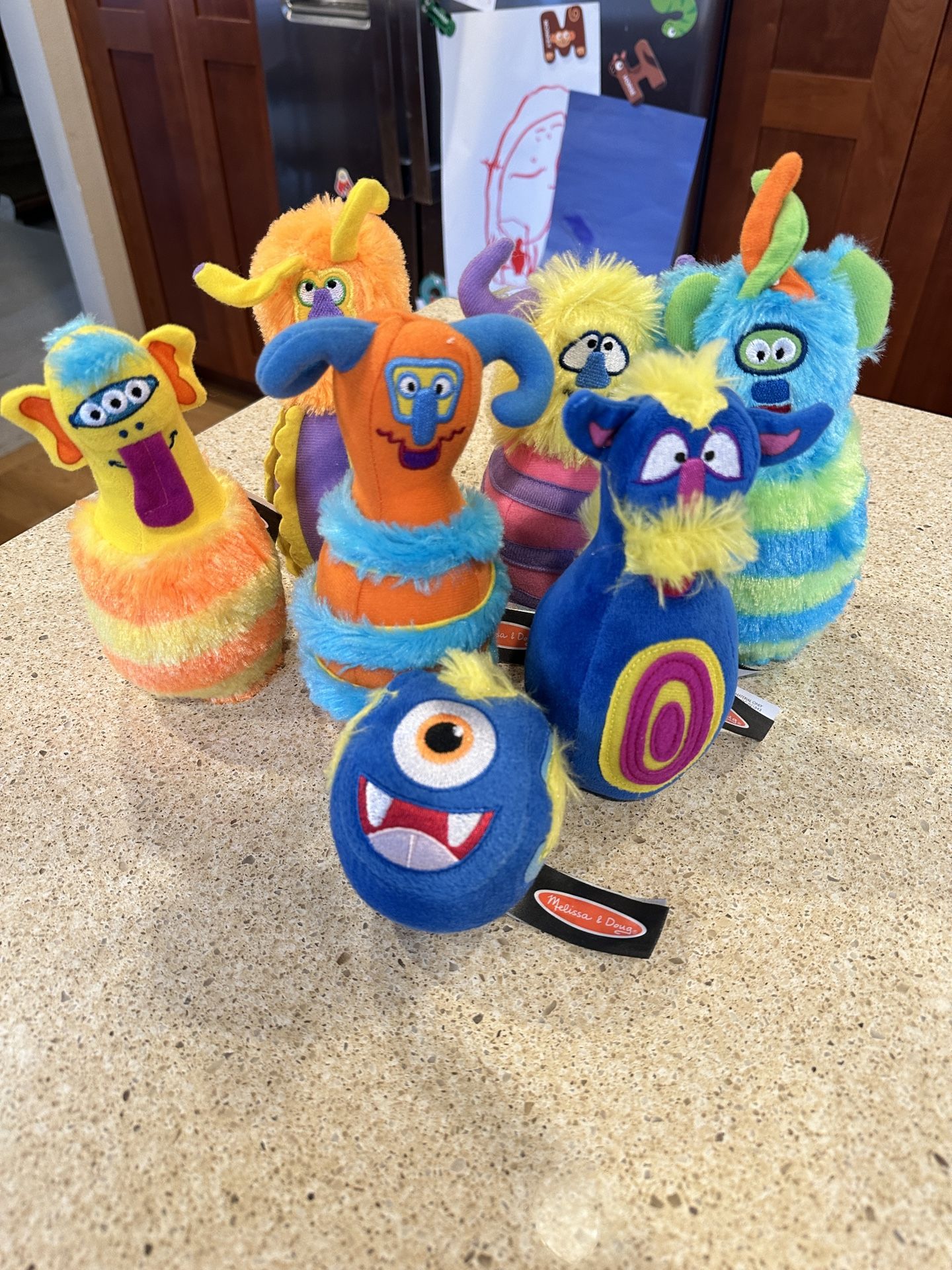 Melissa and Doug Monster Bowling - Discontinued- Like New Condition