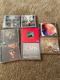 CD's (Kid Cudi, Kanye West, Lupe Fiasco, Oasis, The Neighborhoood)