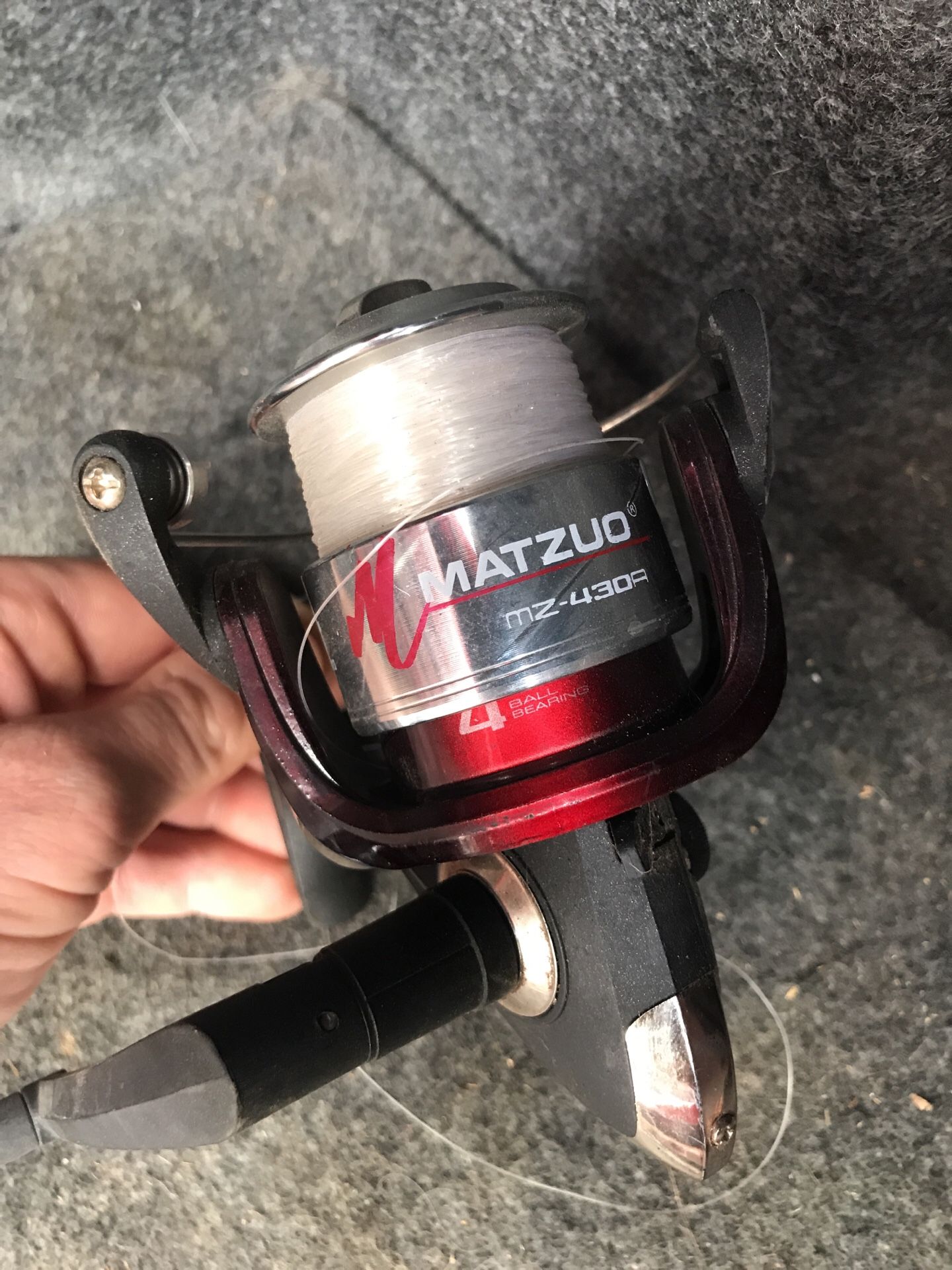 Matzuo mz -430 r 4 bearing reel.used maybee once