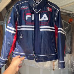 Size 8/10 Boys Fila Motorsports Bomber Jacket $15