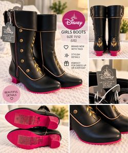 Disney Girls Boots Size 11/12 US