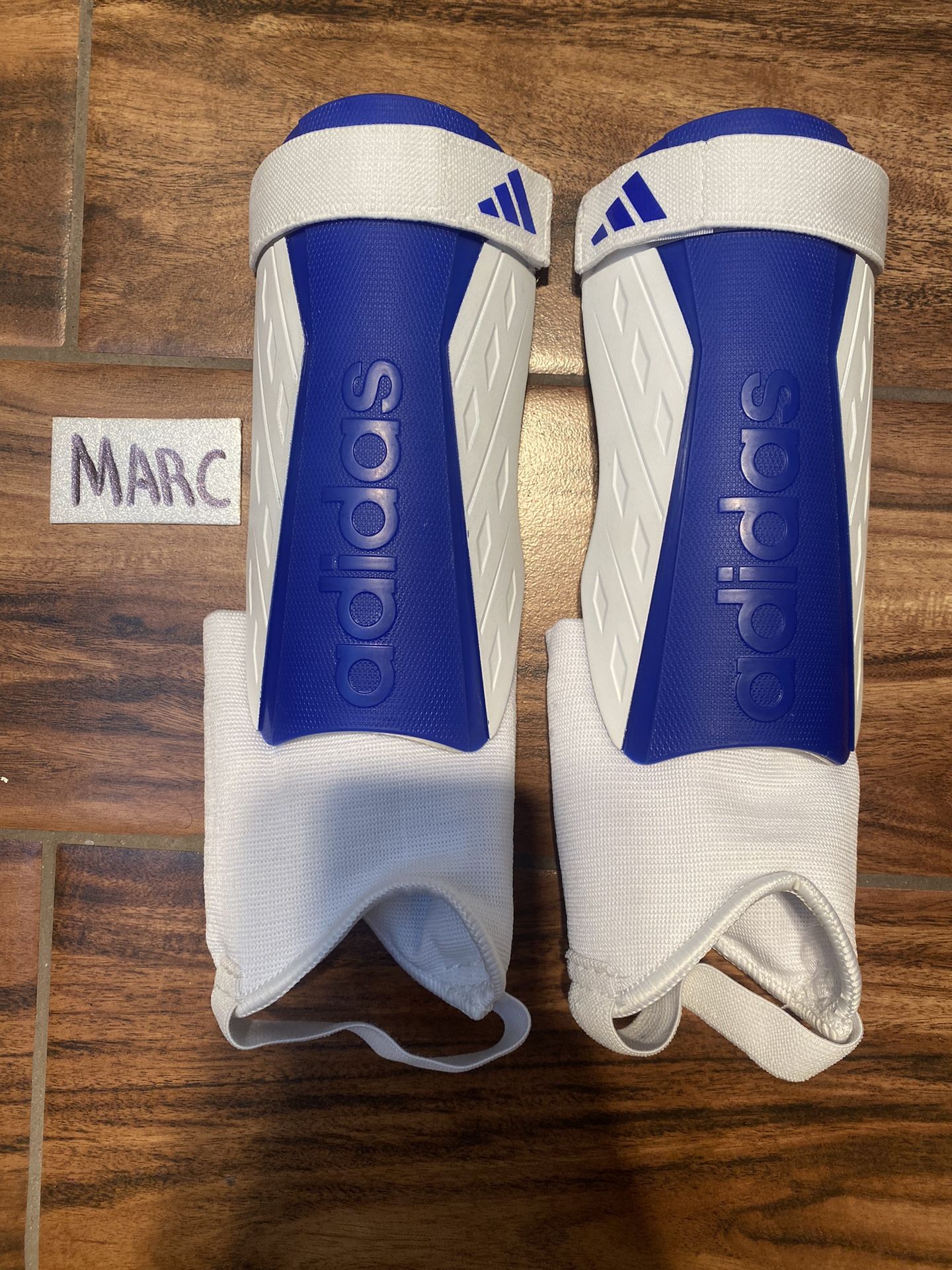 Blue Shin Guards