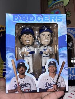 James Outman And Miguel Vargas Bobblehead