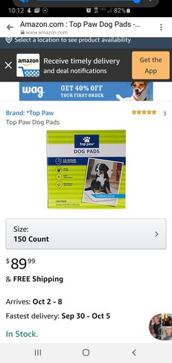 Top Paw Dog Pads