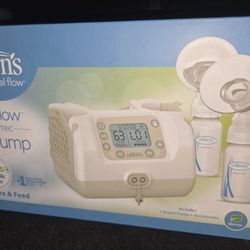 Dr. Brown's Customflow Double Electric Breast Pump with Baby Bottles