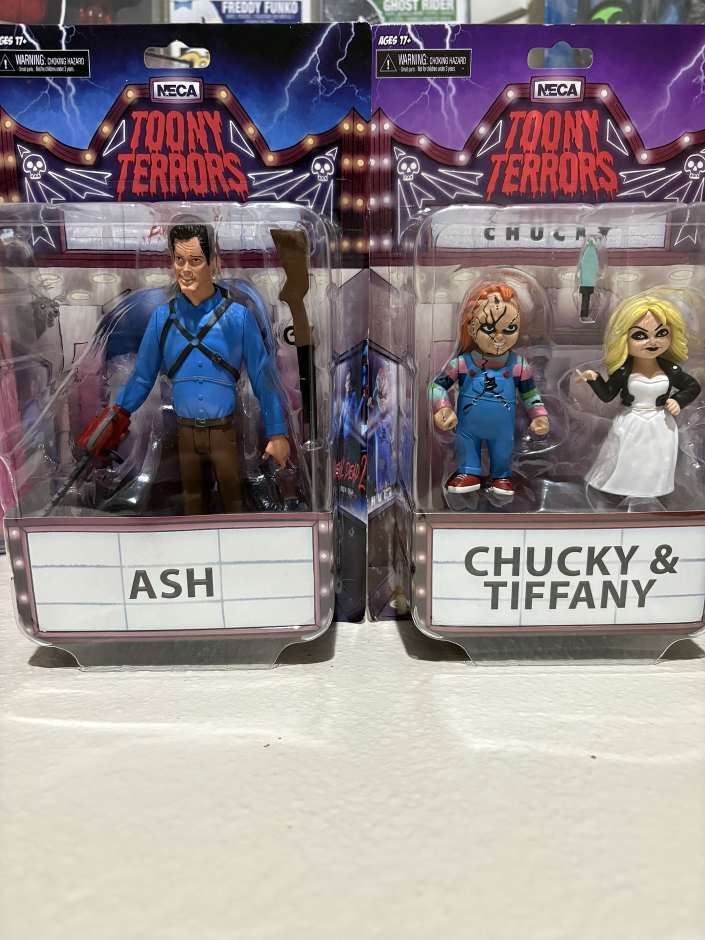 Toony Terrors 6” Scale Action Figures All In Mint Condition