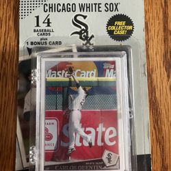 Topps 2009 Chicago White Sox Team Set Pack With Barack Obama